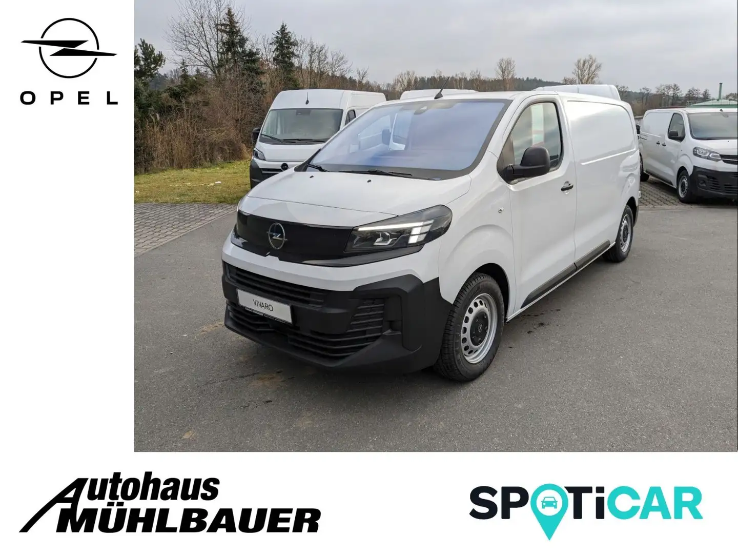 Opel Vivaro Cargo M 1.5 D **City Paket** Blanc - 1