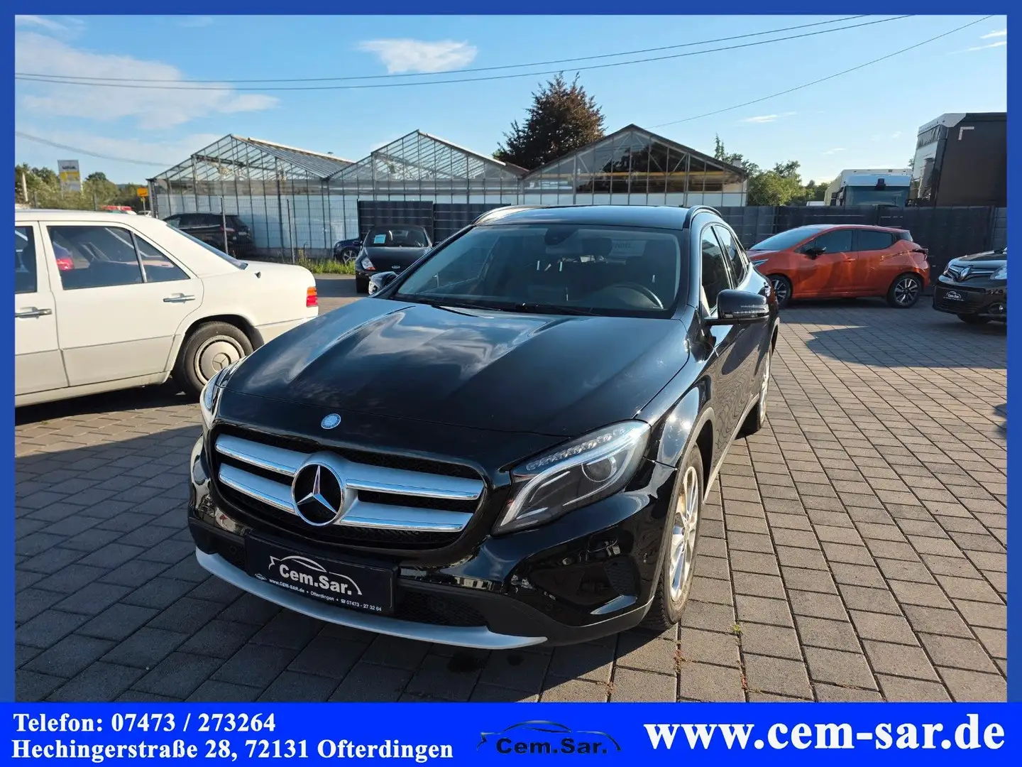 Mercedes-Benz GLA 200 CDI *Navi*8xFach ALU-Felgen*EURO6*Bi-Xen Noir - 2