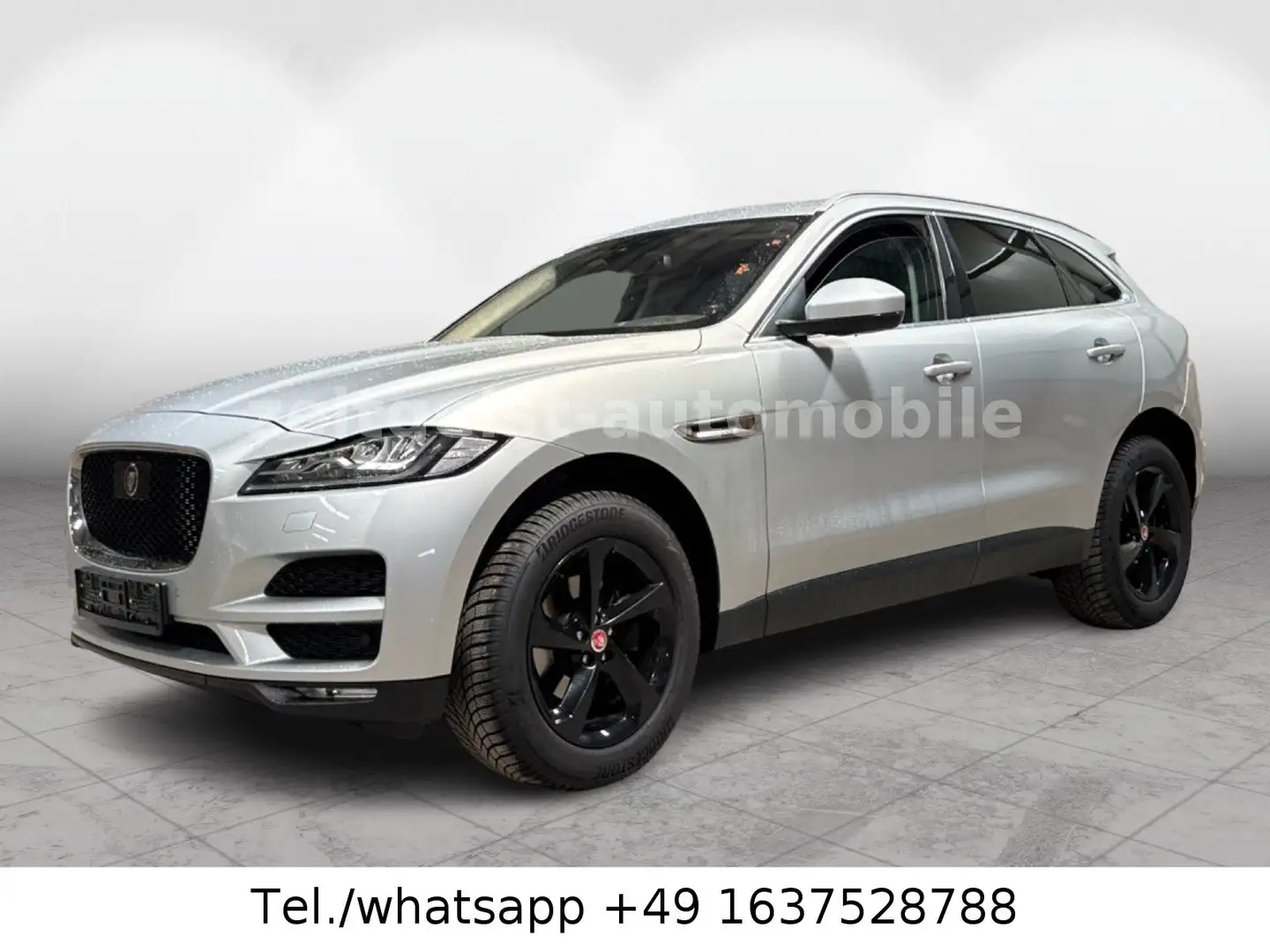 Jaguar F-Pace 2.0d*AWD*LEDER*TÜV & SERVICE NEU* Silber - 1