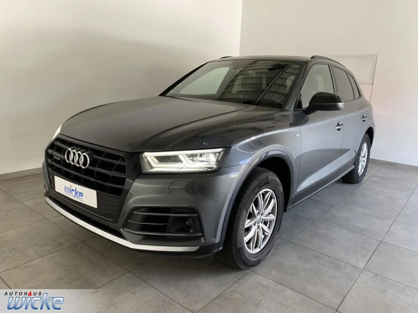 Audi Q5 50 TDI quattro S tronic S Line NAVI KLIMA LED P Gris - 2