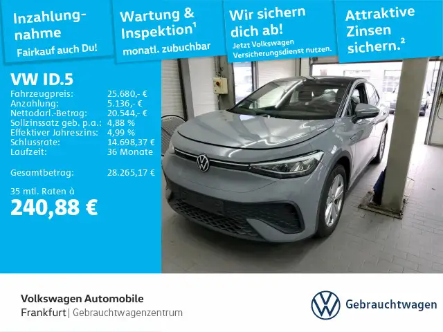 Volkswagen ID.5 Pro Performance NAVI LED WÄRMEPUMPE KEYLESS
