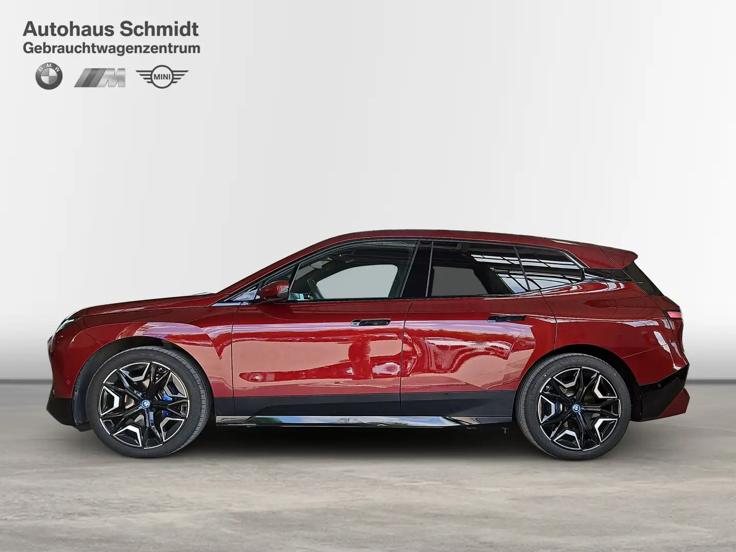 BMW iX xDrive50 *593€ o. Anz*Sportpaket*22 Zoll*SoftCl*AH Rot - 2