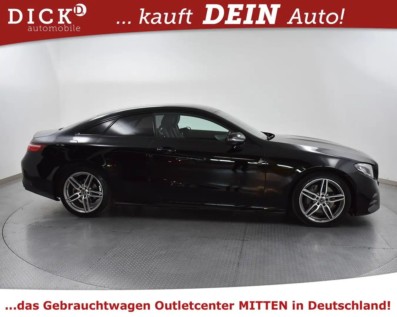 Mercedes-Benz E 220 d Coupe 2X AMG Line NIGHT+LED+SHZ+KAMER+19" Чёрный - 2