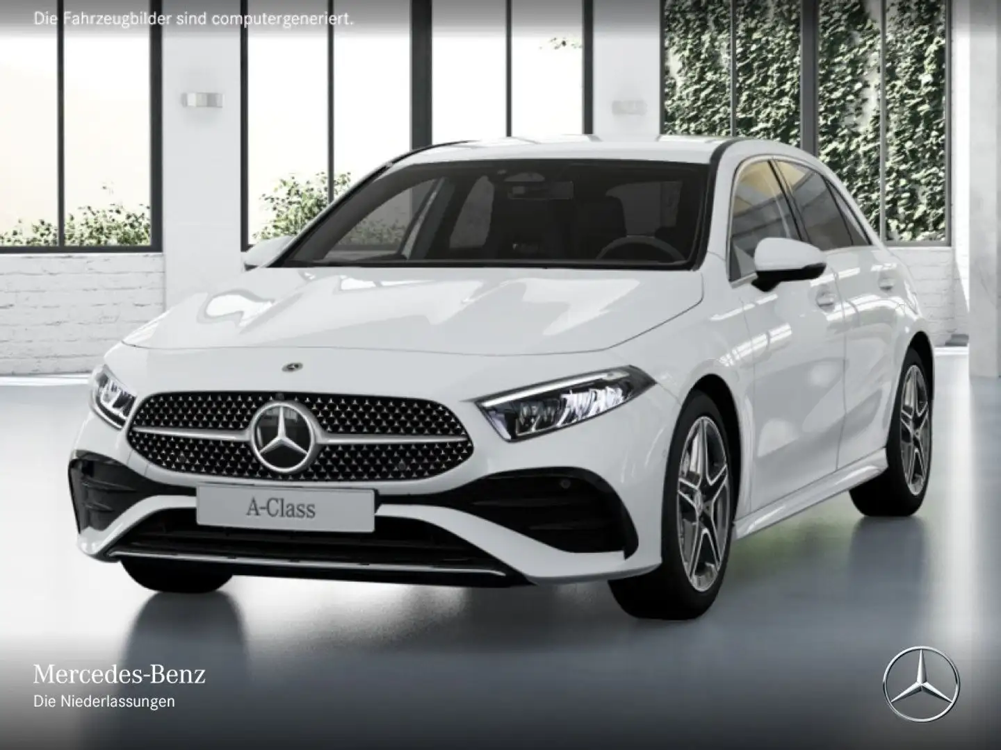 Mercedes-Benz A 250 e AMG+360°+LED+TOTW+KEYLESS+8G Weiß - 2