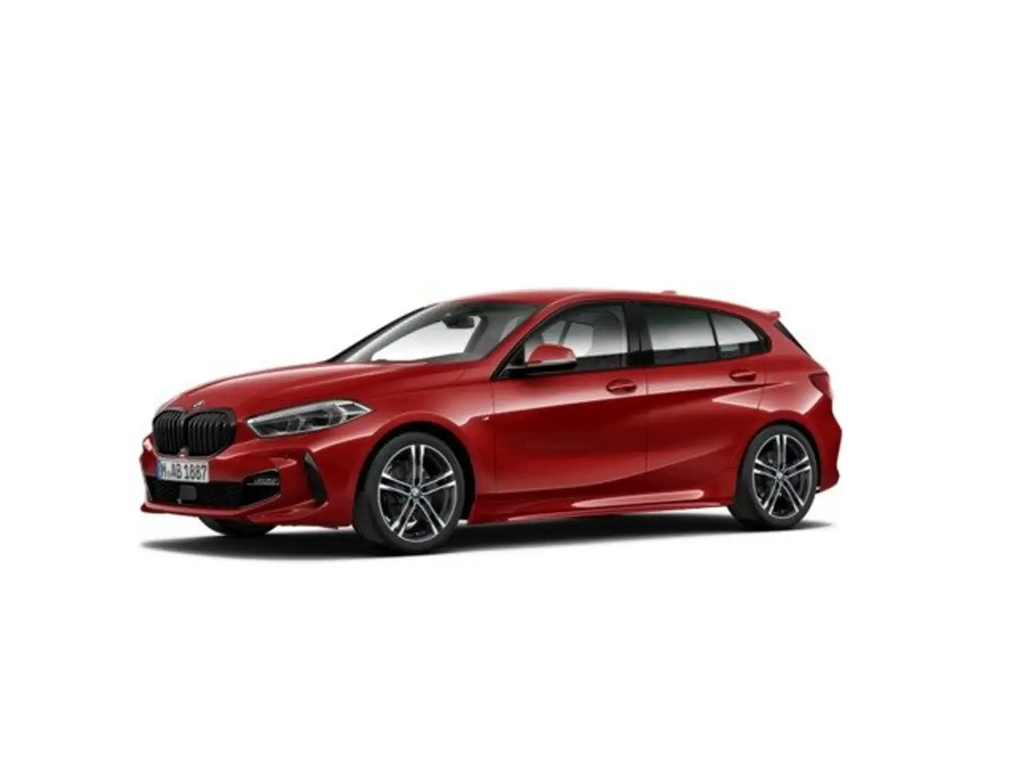 BMW 118 118dA Business Rojo - 2