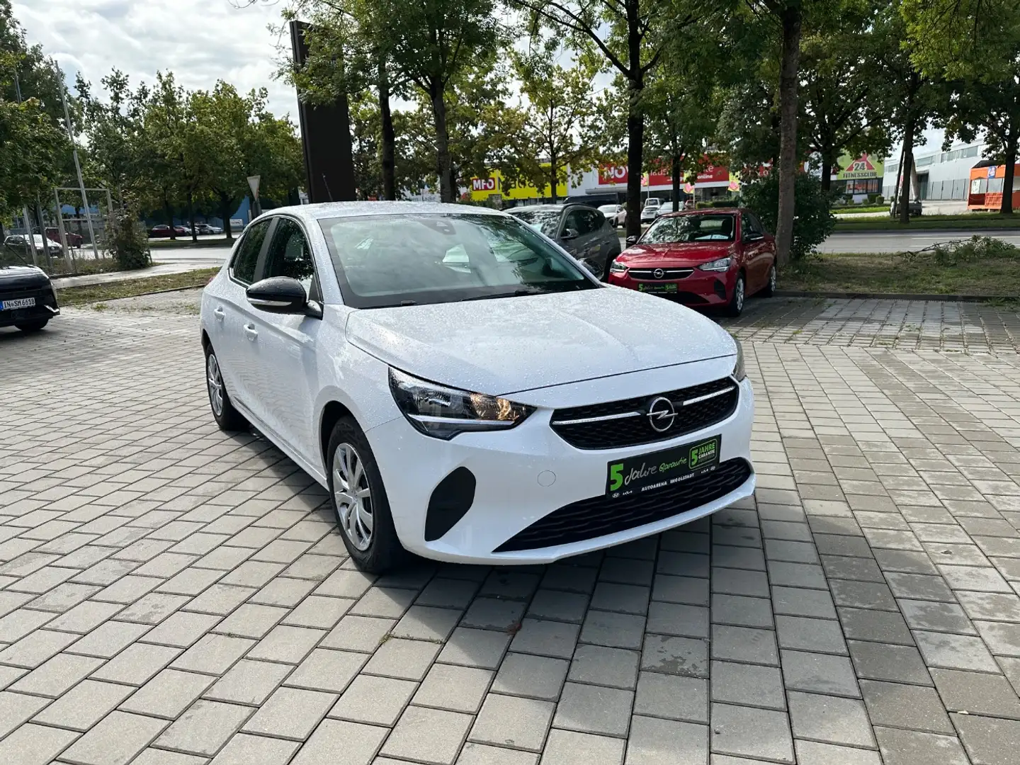 Opel Corsa F 1.2 Edition Matrix SpurH Wit - 1