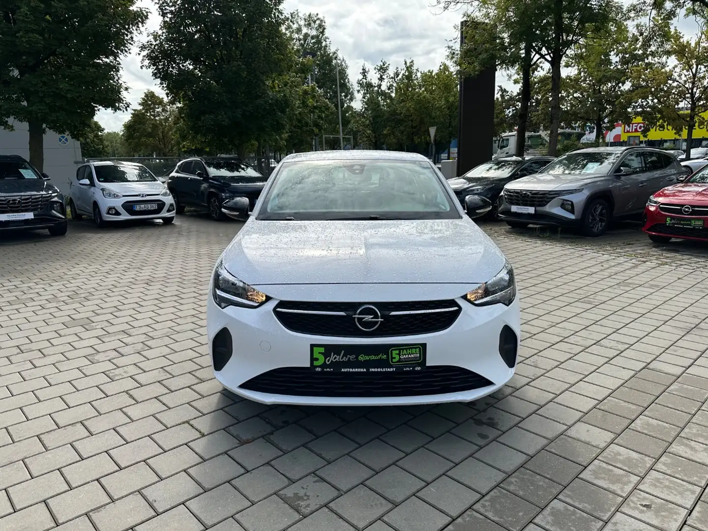 Opel Corsa F 1.2 Edition Matrix SpurH Blanc - 2