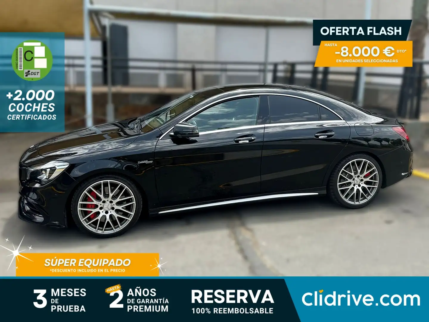 Mercedes-Benz CLA 45 AMG 4Matic 7G-DCT Noir - 1
