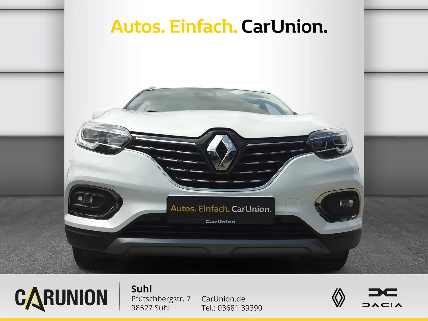 Renault Kadjar Intens TCe 140 GPF ~Safety+Comfort Paket~ Weiß - 2
