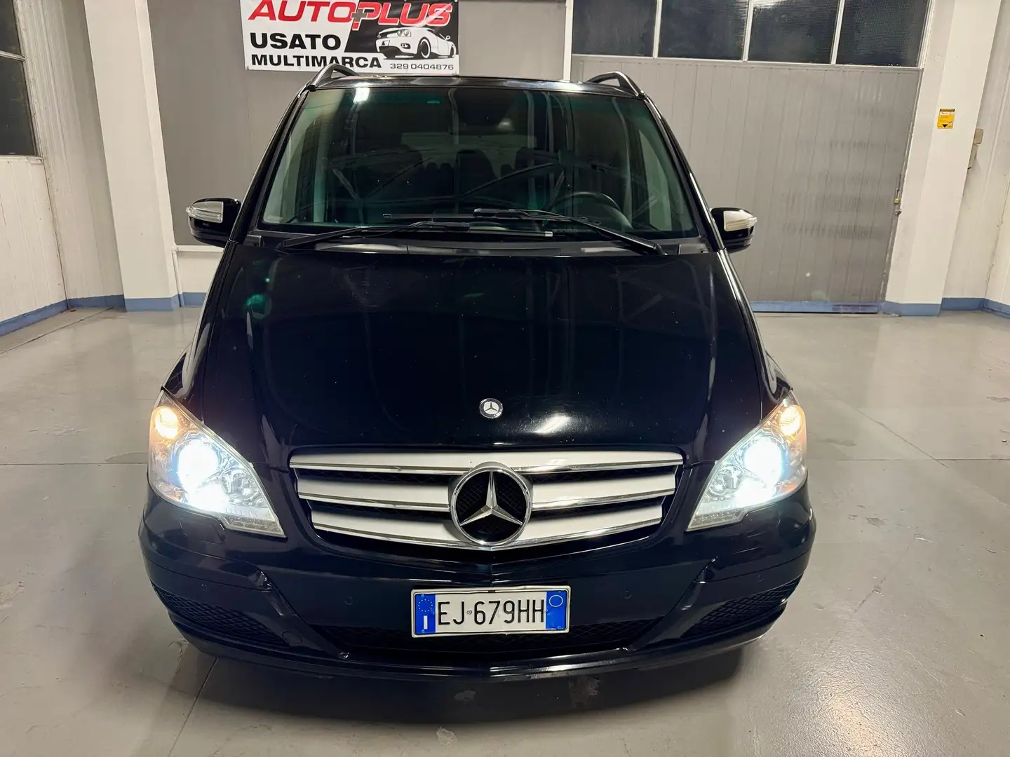 Mercedes-Benz Viano 2.2 cdi Ambiente 163cv L 7POSTI Negro - 2
