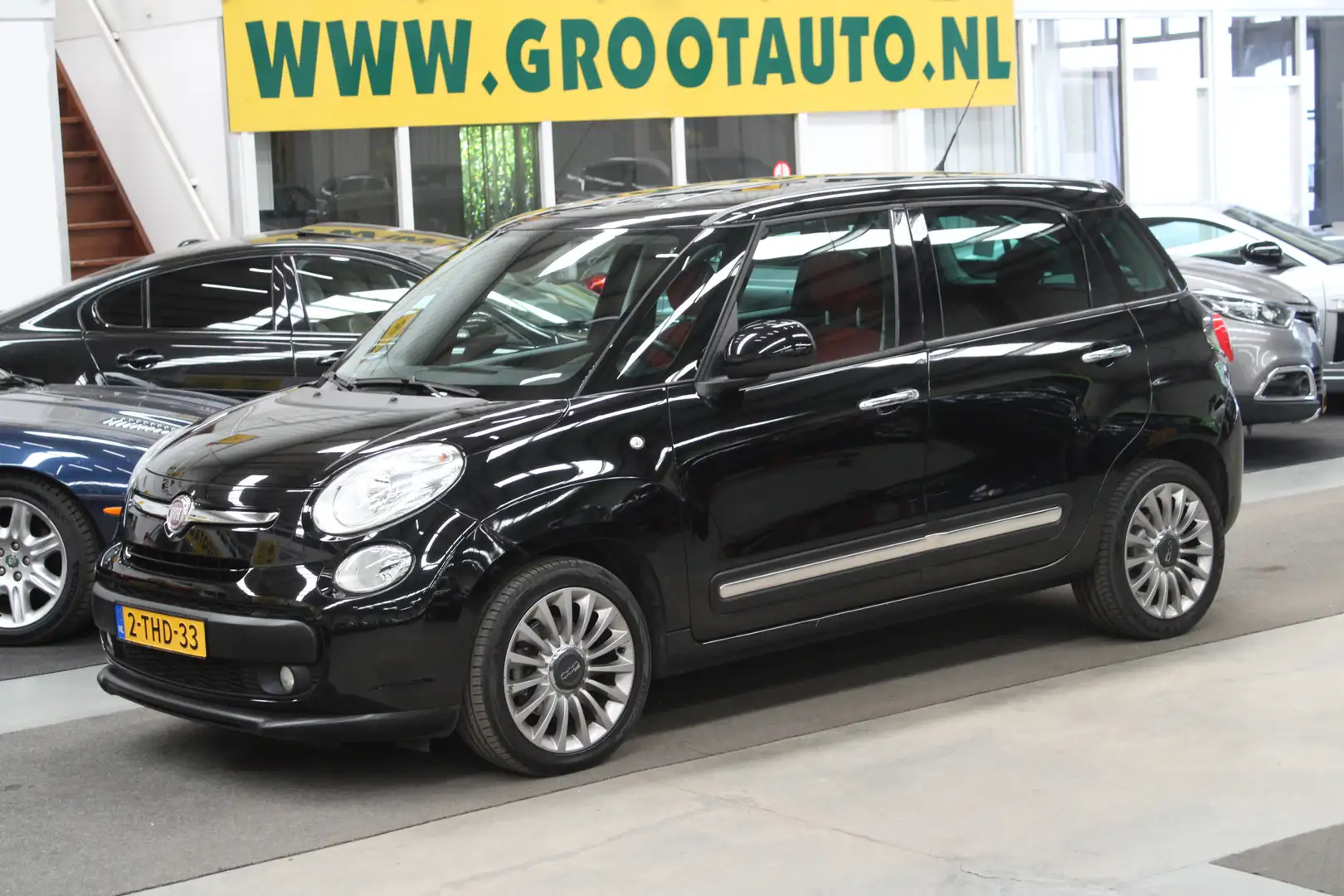 Fiat 500L 0.9 TwinAir Easy NAP,  Airco, Cruise control, Isof Zwart - 1
