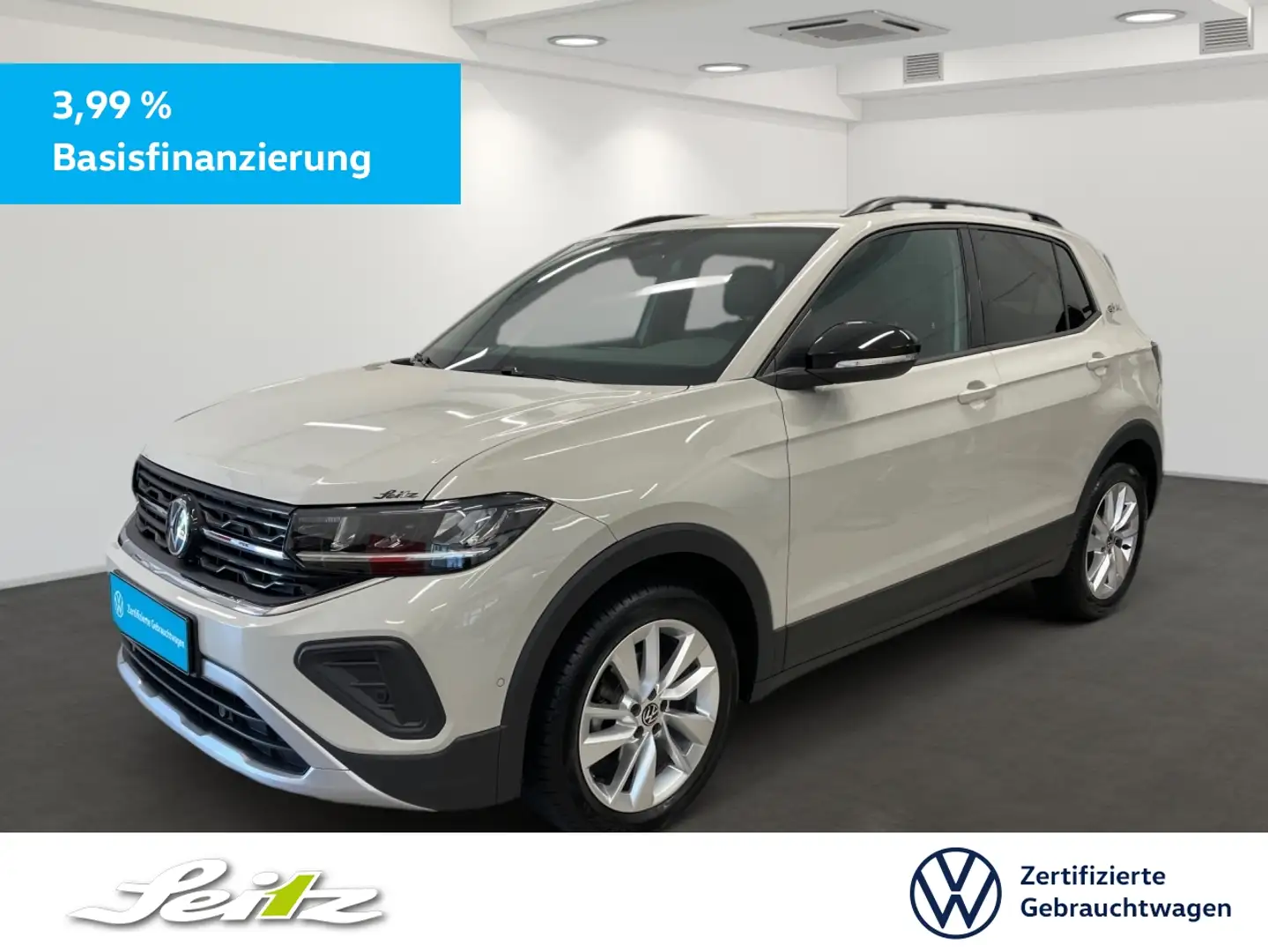 Volkswagen T-Cross 1.0 TSI Goal *AHK*LED*PDC*NAVI* Grijs - 1