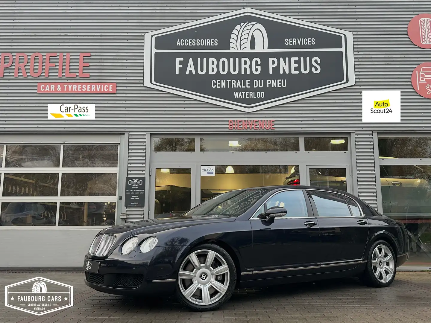 Bentley Flying Spur *!!-37.397-km !!* Blauw - 1