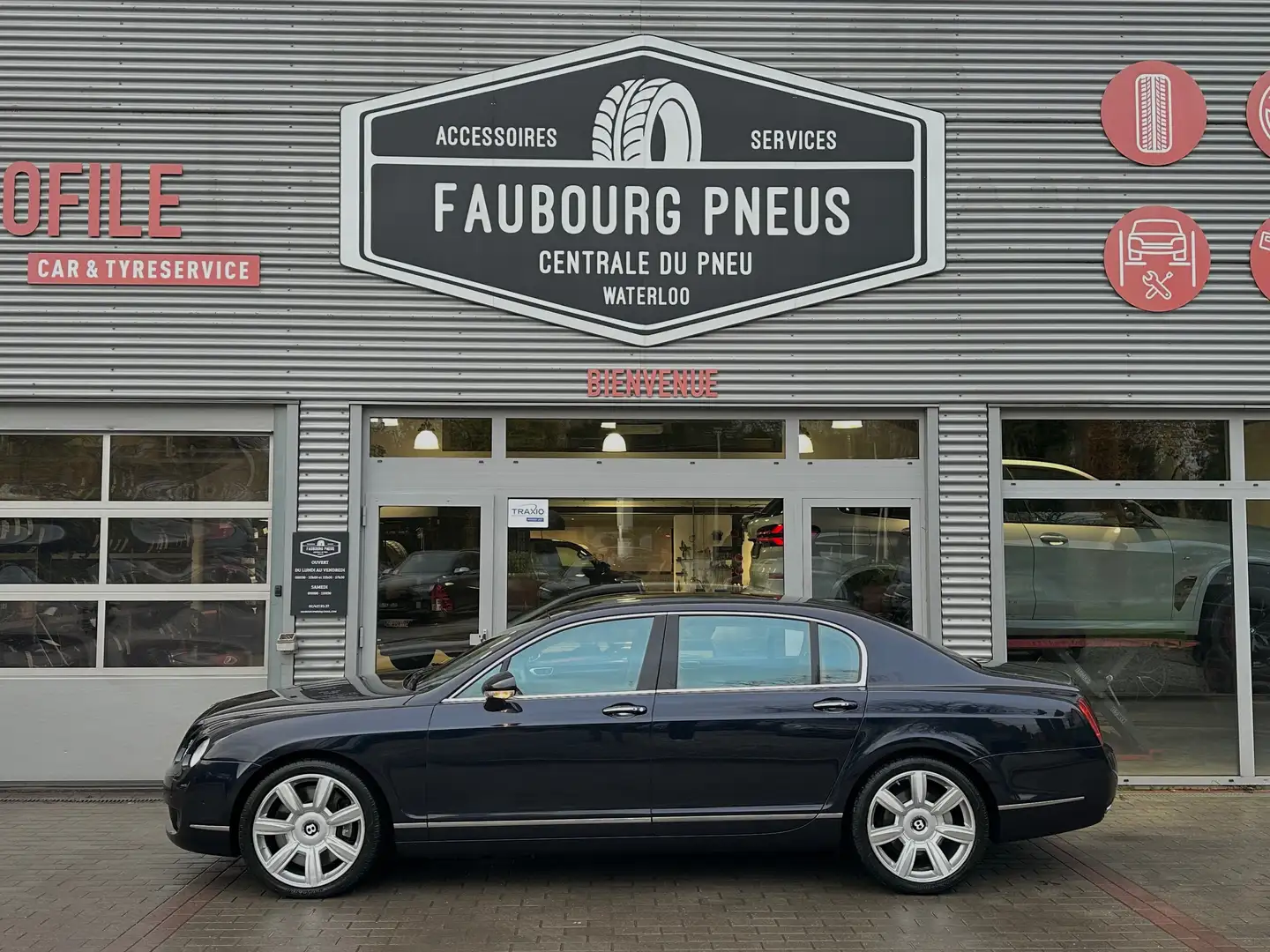 Bentley Flying Spur *!!-37.397-km !!* Blauw - 2