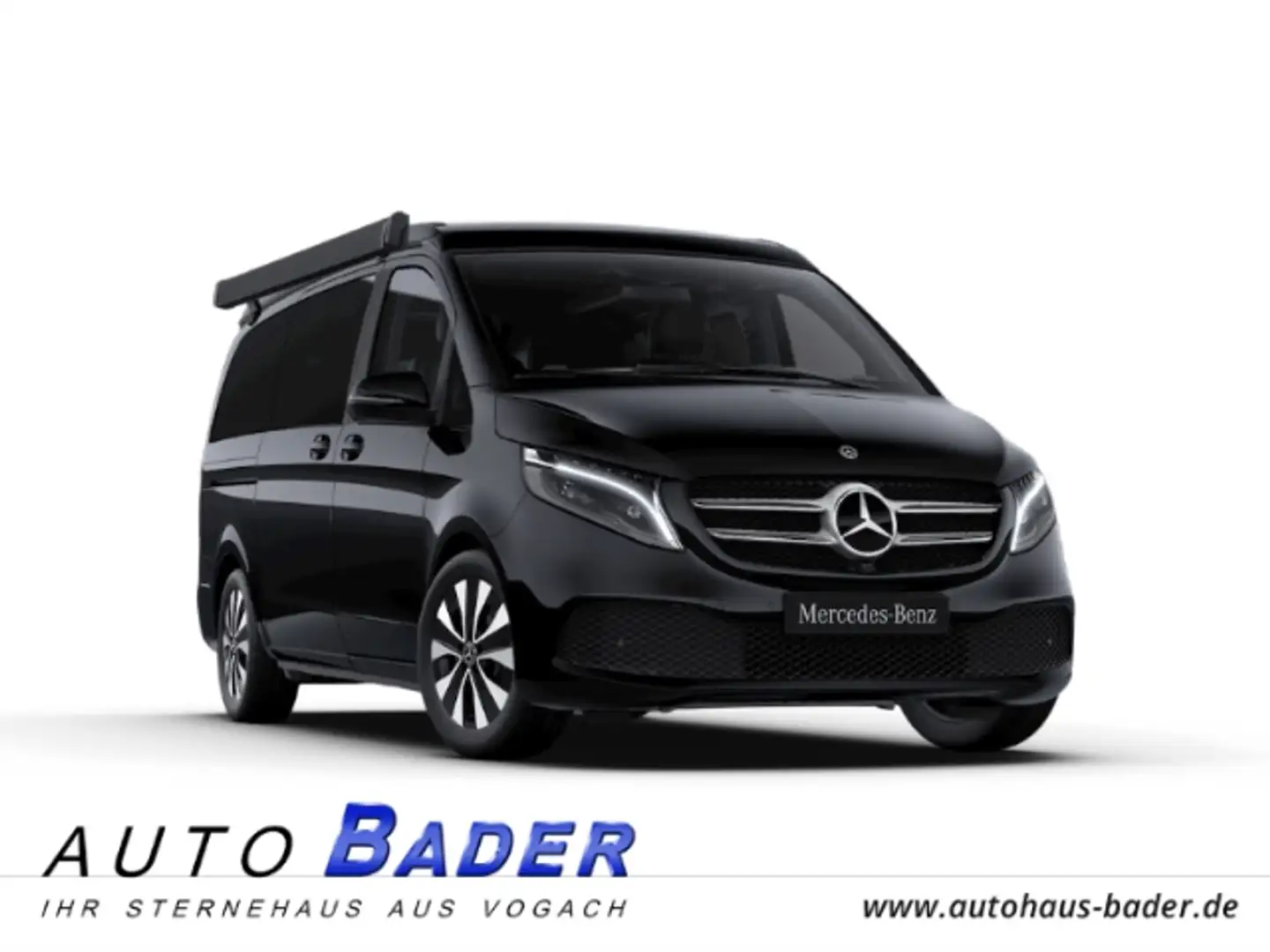 Mercedes-Benz V 300 d 4Matic Marco Polo Leder EasyUp Distronic Noir - 1