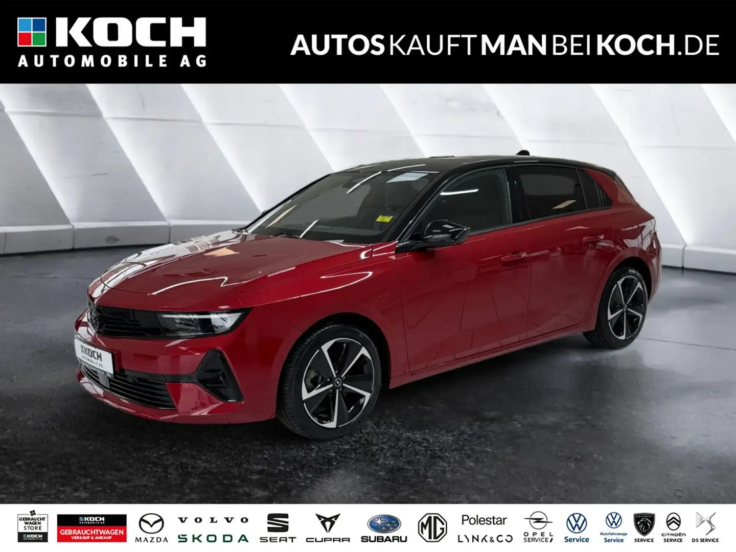 Opel Astra GS 1.2 Turbo MHEV LED SHZ PDC KAM ACC VZE Rot - 1