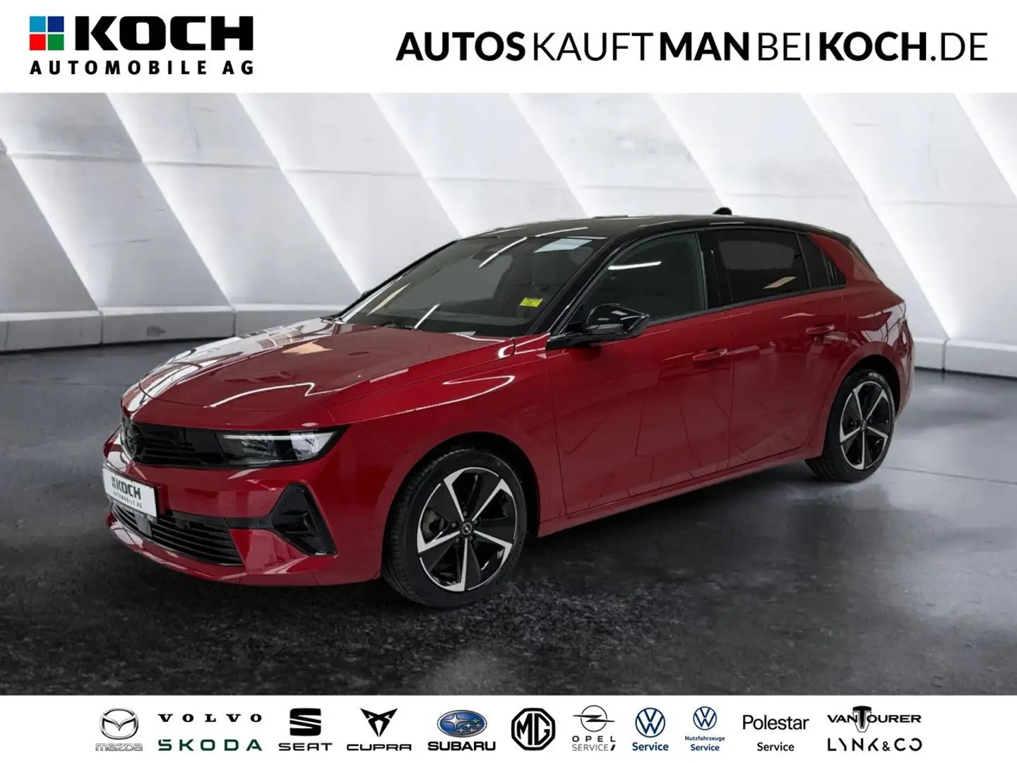 Opel Astra GS 1.2 Turbo EAT8 LED SHZ PDC KAM ACC VZE Rosso - 1