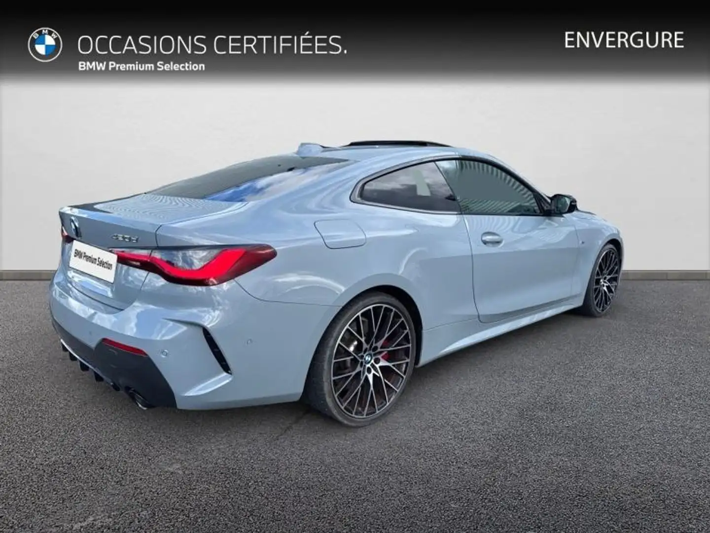 BMW 420 420dA xDrive 190ch M Sport Gris - 2