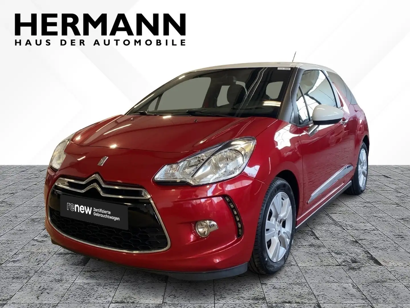Citroen DS3 1.6 BlueHDi 100 FAP SoChic *KlimaA*PDC Rood - 1