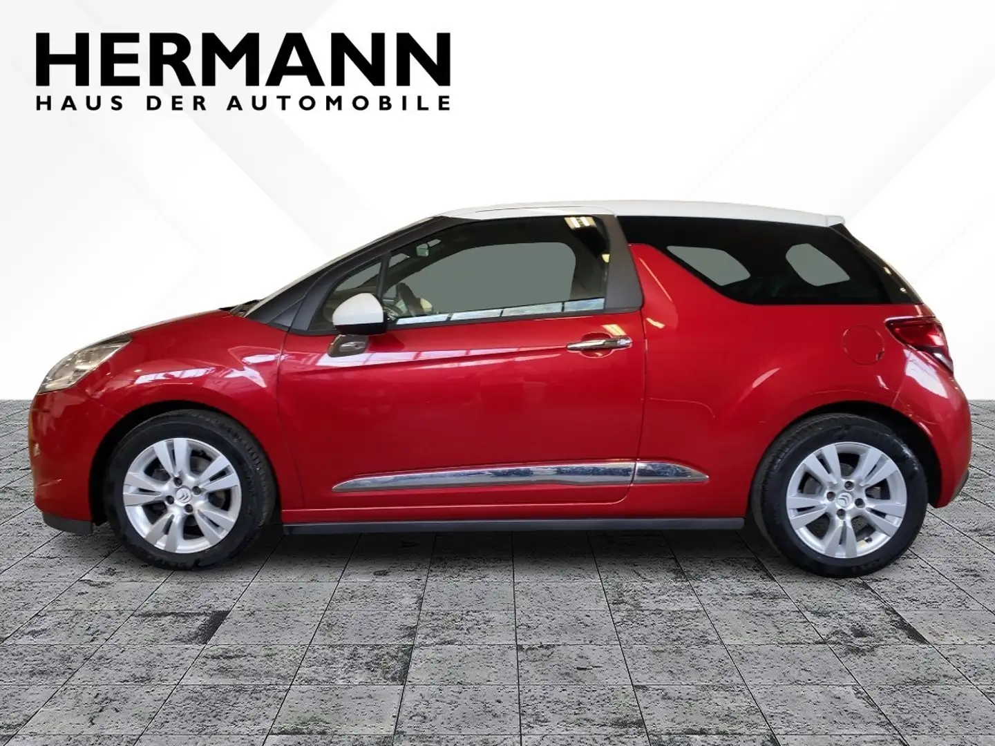 Citroen DS3 1.6 BlueHDi 100 FAP SoChic *KlimaA*PDC Rouge - 2