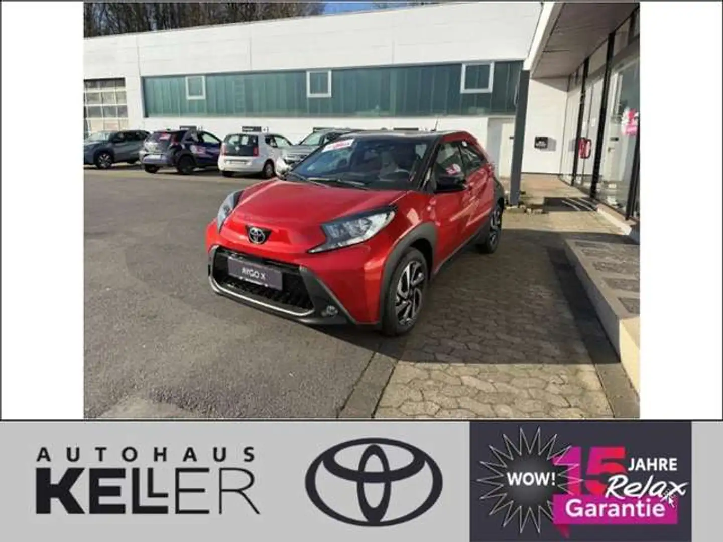 Toyota Aygo X S-CVT Teamplayer Rot - 1