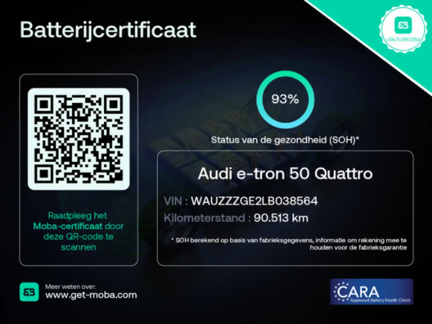 Audi e-tron 50 quattro edition 71 kWh - Carplay, Navi, Cruise, Blauw - 2