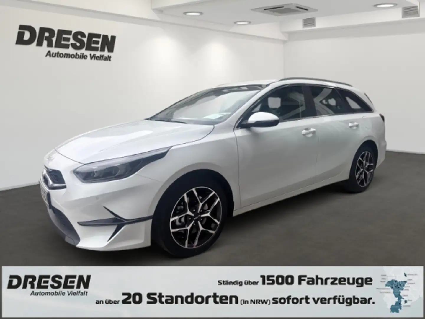 Kia Ceed SW / cee'd SW Spirit 1.5 T-GDI KAMERA,SITZHZG,MEMORY,NAVI,SMART- Weiß - 1