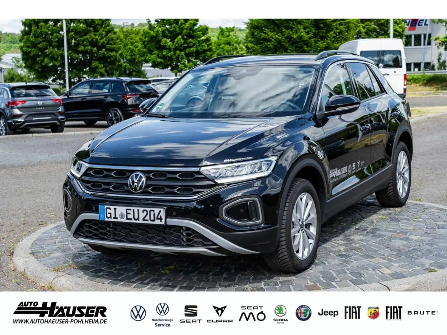 Volkswagen T-Roc Life 1.5 TSI DSG NAVI KAMERA PARK ACC LED APP-CONN Schwarz - 1