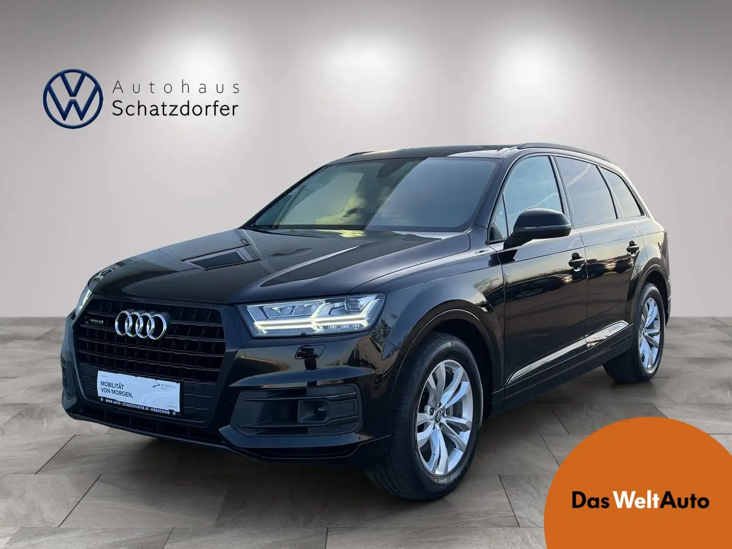 Audi Q7 50 TDI quattro Zwart - 1