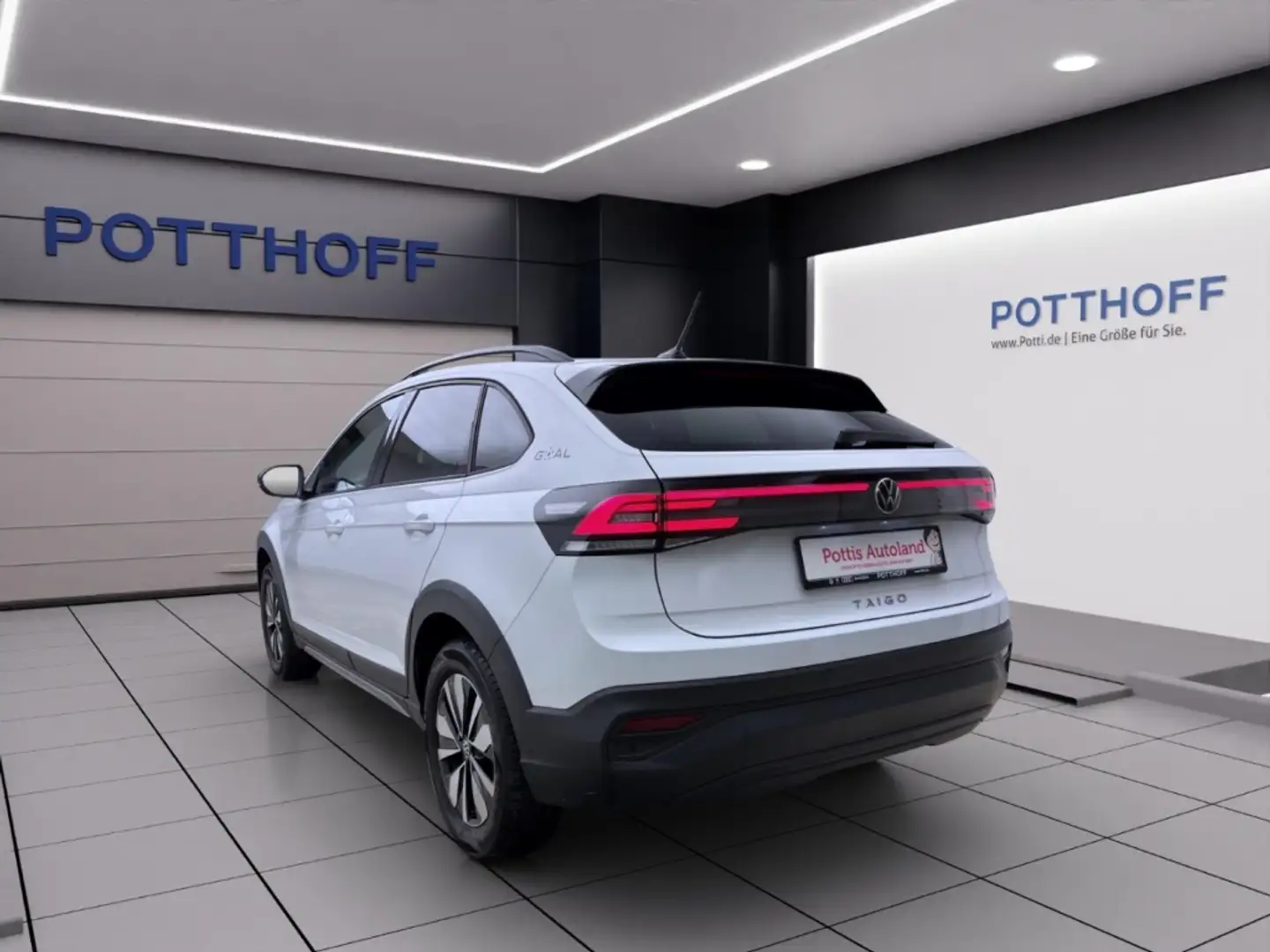Volkswagen Taigo 1.0 TSI GOAL NAVI KLIMA PDC SHZG Weiß - 2