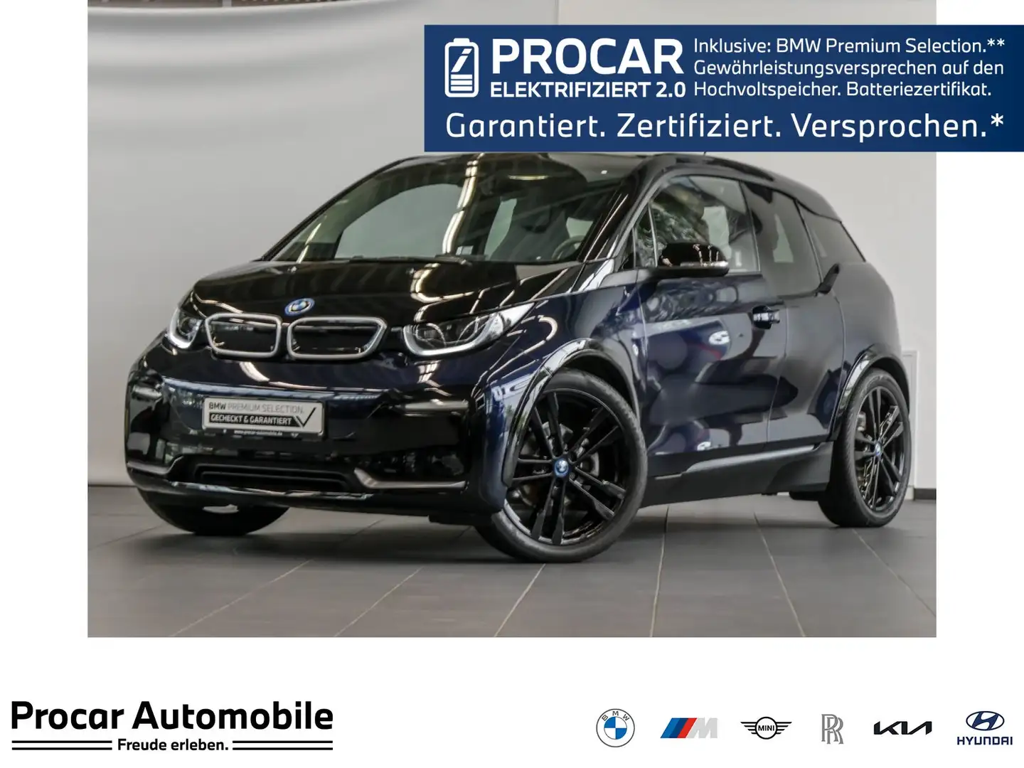 BMW i3 s 120 ACC RFK NAVI Standh. LED Sound Syst. LM Blau - 1