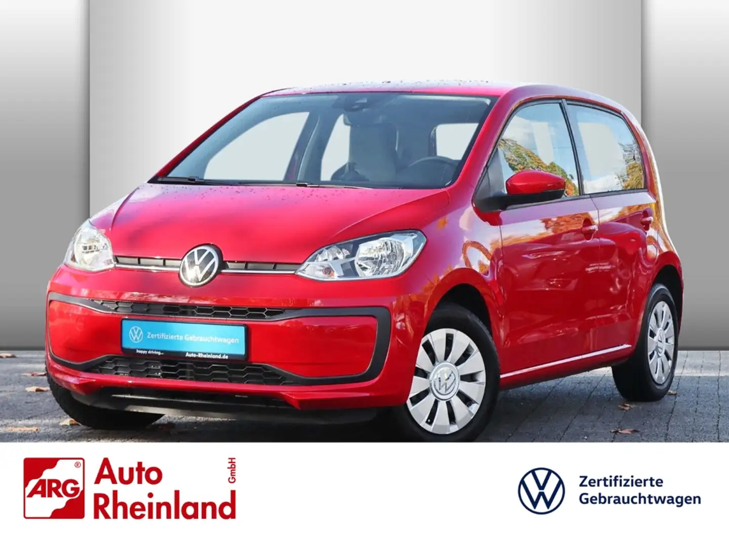 Volkswagen up! move 1.0 MAPS & MORE DOCK/KLIMA/GANZJR. Rouge - 1