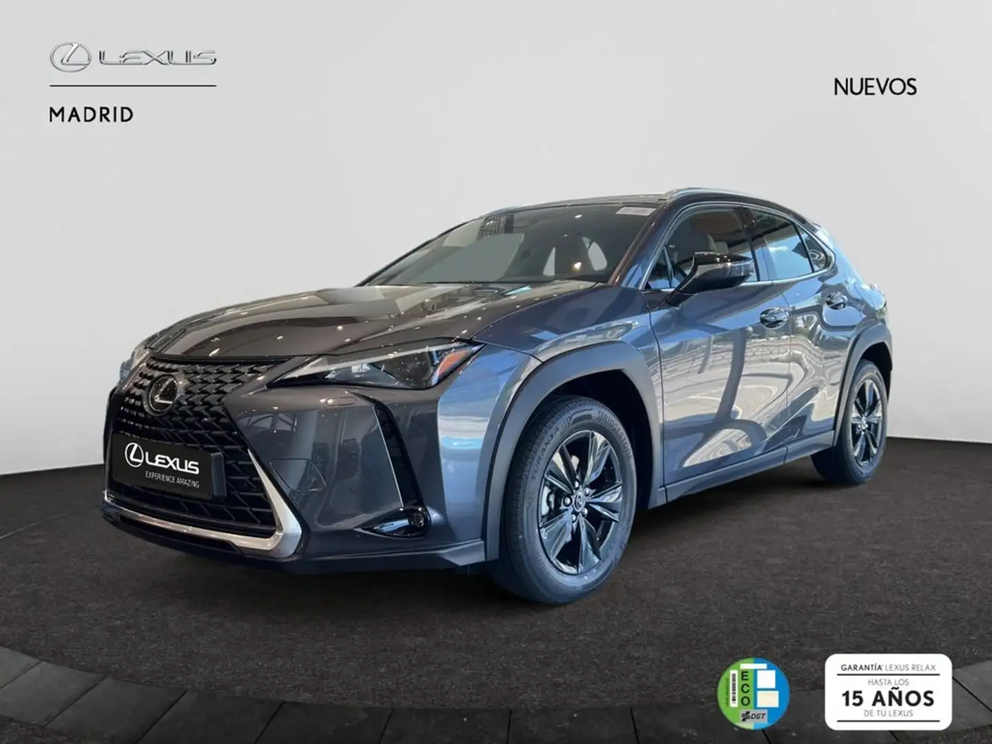 Lexus UX 300h 2.0  Plus Gris - 2