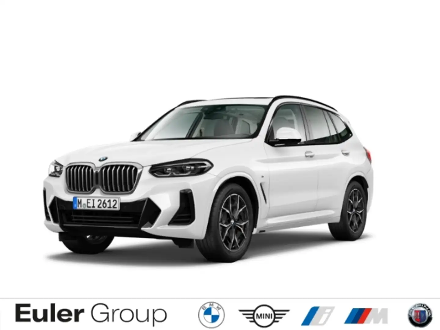 BMW X3 xDrive 20d M-Sport HUD StandHZG Panodach Navi Digi Weiß - 1
