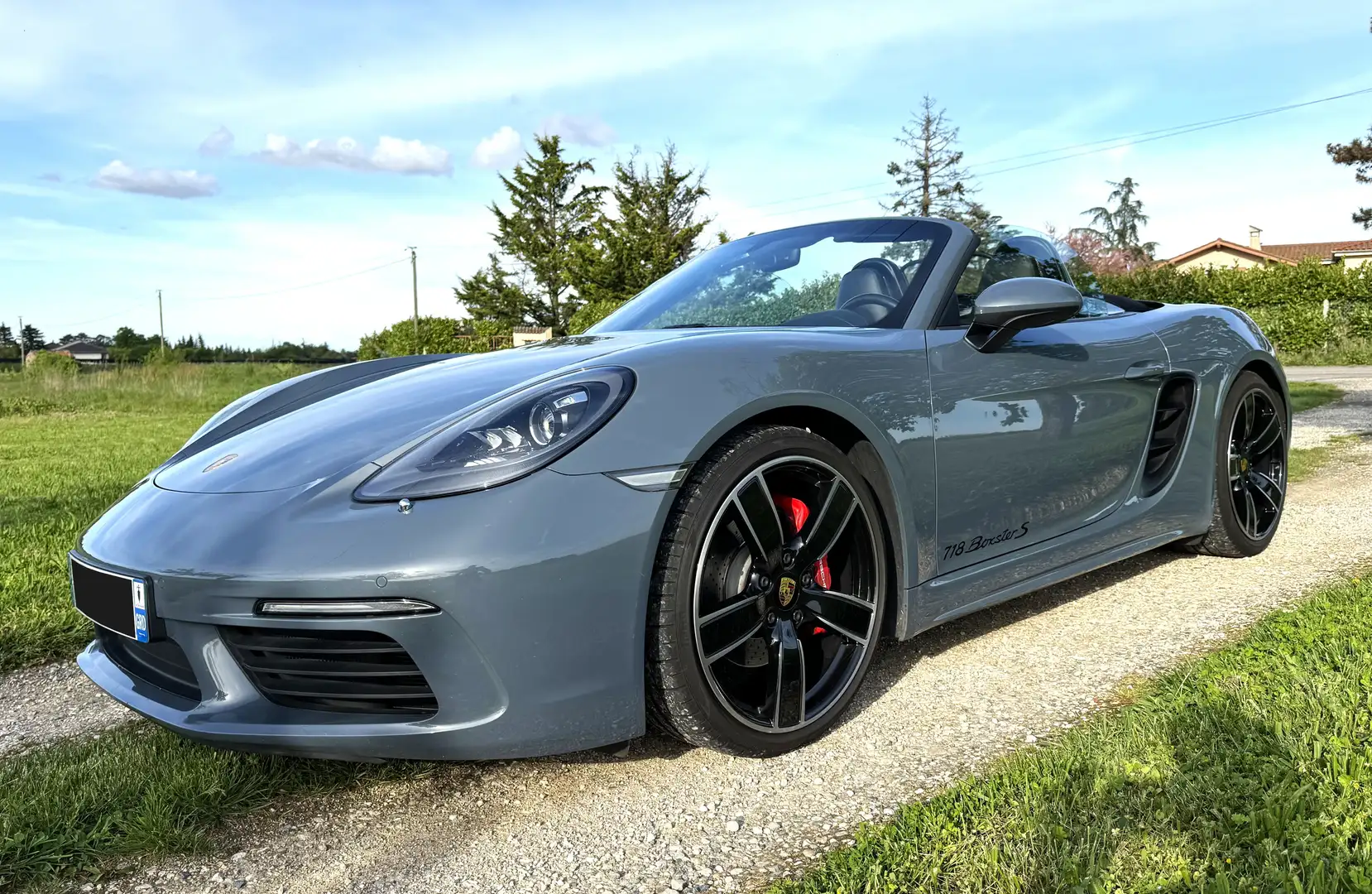 Porsche 718 S 2.5L 350CH PDK Porsche Approved Modrá - 2