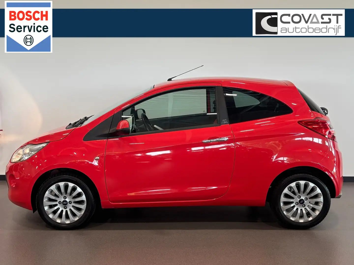Ford Ka/Ka+ 1.2 Titanium Airco|Klimaatregeling|Stoelverw.|LMV Rood - 2