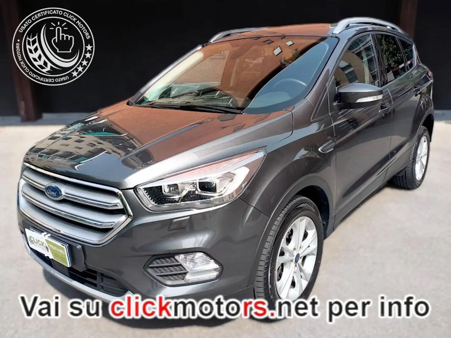 Ford Kuga Kuga II 2018- 2.0 tdci Business s&s 2wd 120cv Grigio - 1