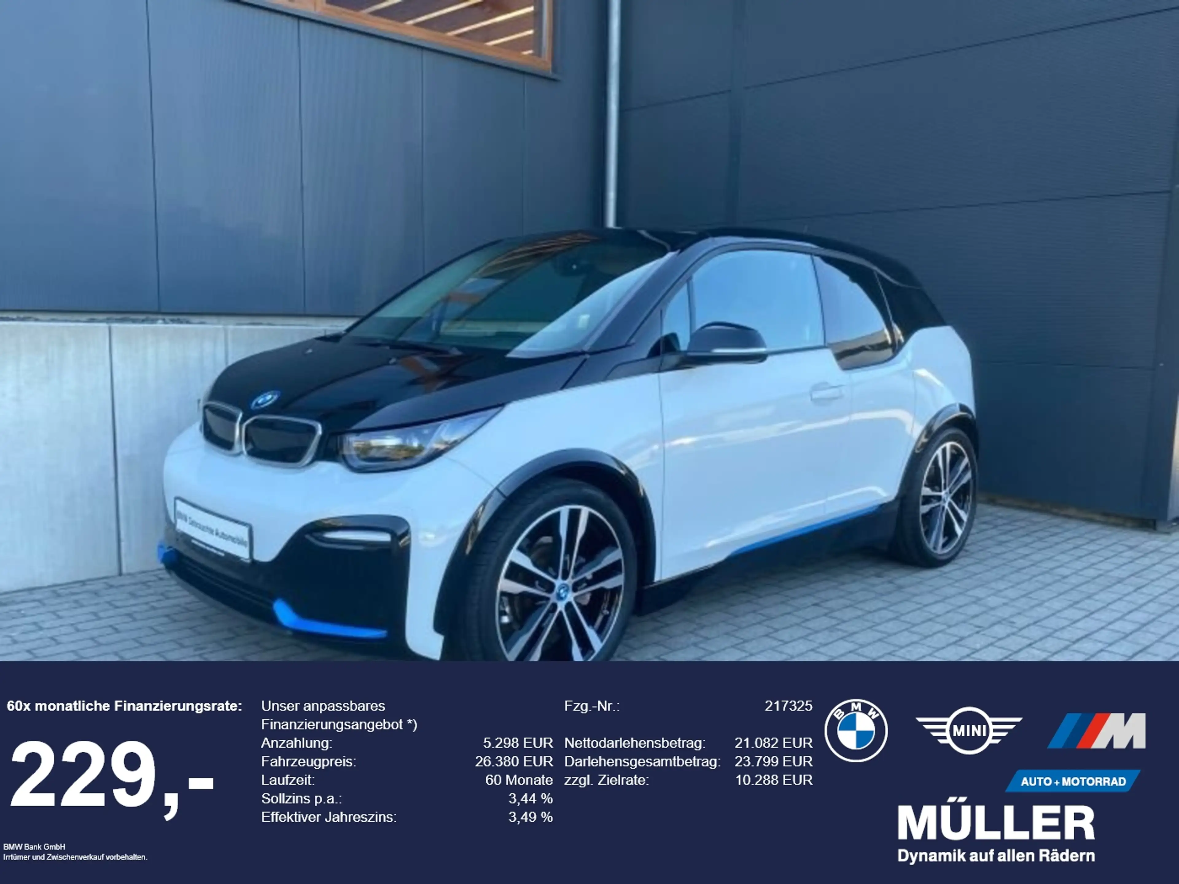 BMW i3 s 120 20/NAVI/CAM/K-ZUG/TEMPO/DAB/SH/WLAN