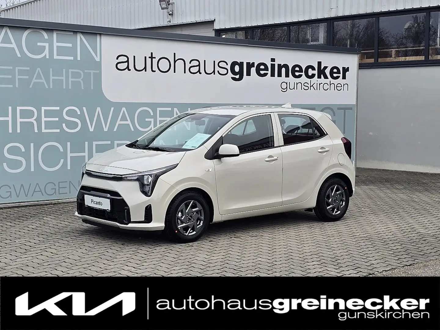 Kia Picanto 1,0 GDI Silber 5 Stz. Aut. Beige - 1