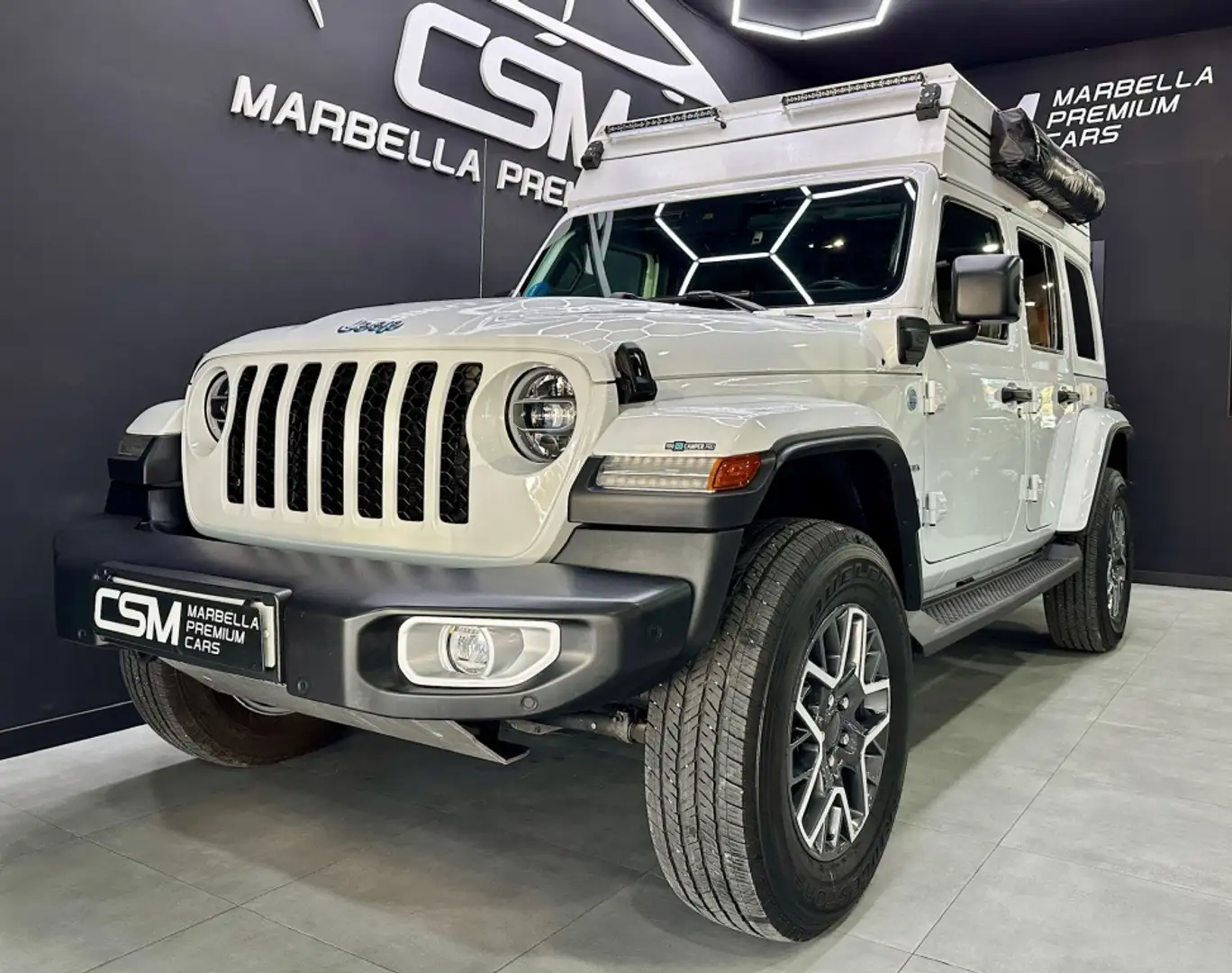 Jeep Wrangler Unlimited 2.0 4xe Sahara 8ATX Blanco - 1