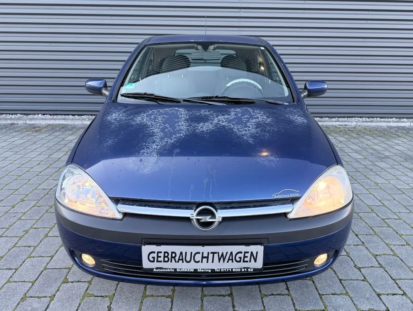 Opel Corsa C 1.2 Ltr.- Klima/ Euro4/TÜV:neu Blau - 2