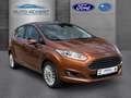 Ford Fiesta Titanium 1.0*KeyFree*PDCvo+hi*SHz.FHz.USB Braun - thumbnail 4