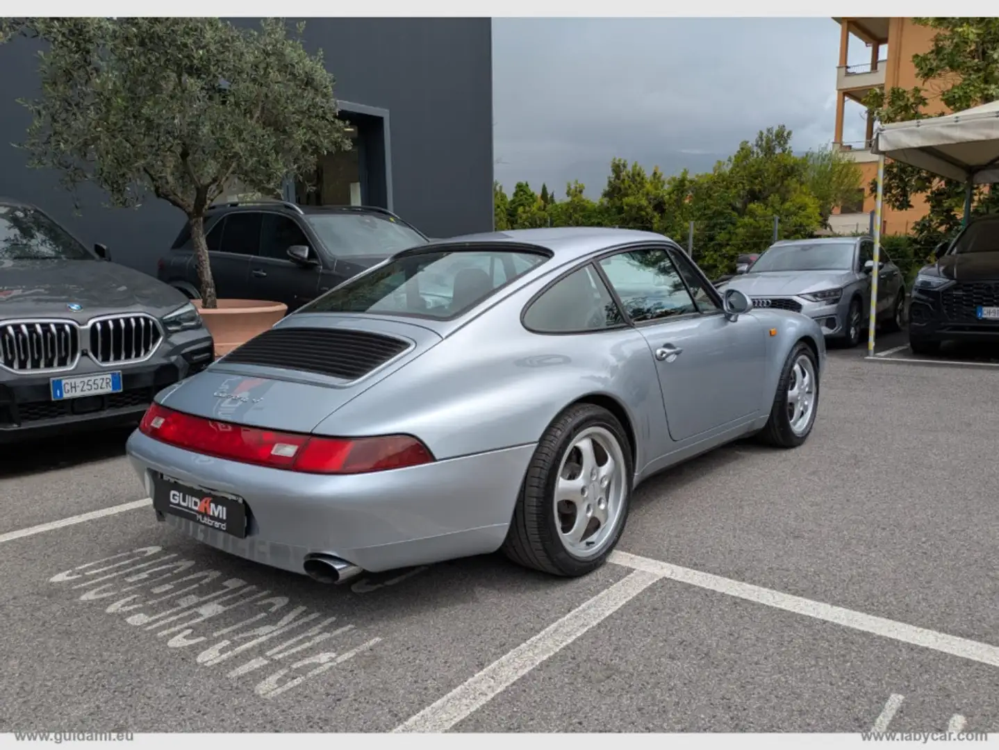 Porsche 993 911 (993) Coupe 3.6 Carrera 4 Argent - 2
