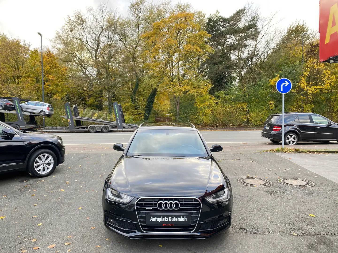 Audi A4 A4 Avant 2.0 TDI clean Quattro S-Line XENON 19" Schwarz - 2