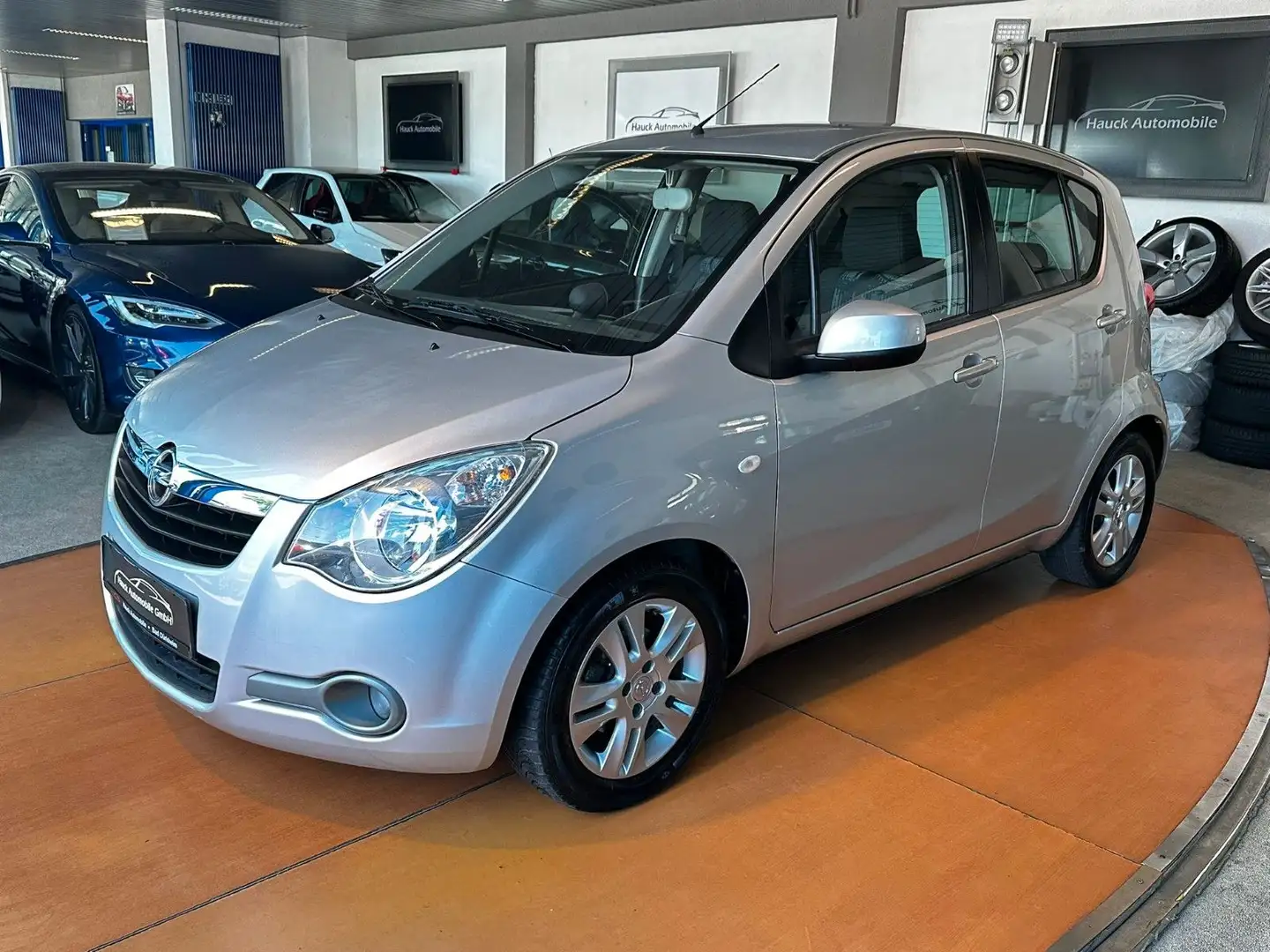 Opel Agila B Edition AUTOMATIK/KLIMA/SHZ/MFL Silber - 1