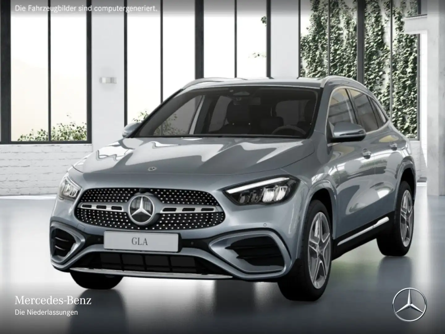 Mercedes-Benz GLA 180 AMG+LED+KAMERA+KEYLESS+7G Silber - 2