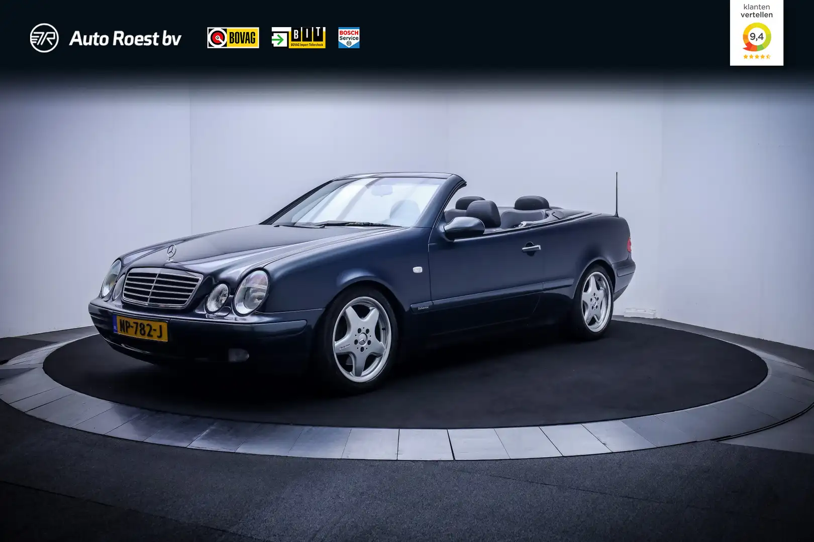 Mercedes-Benz CLK 230 Cabrio K. Sport NAVI | STOELVERW | LEDER | CLIMA | Schwarz - 1