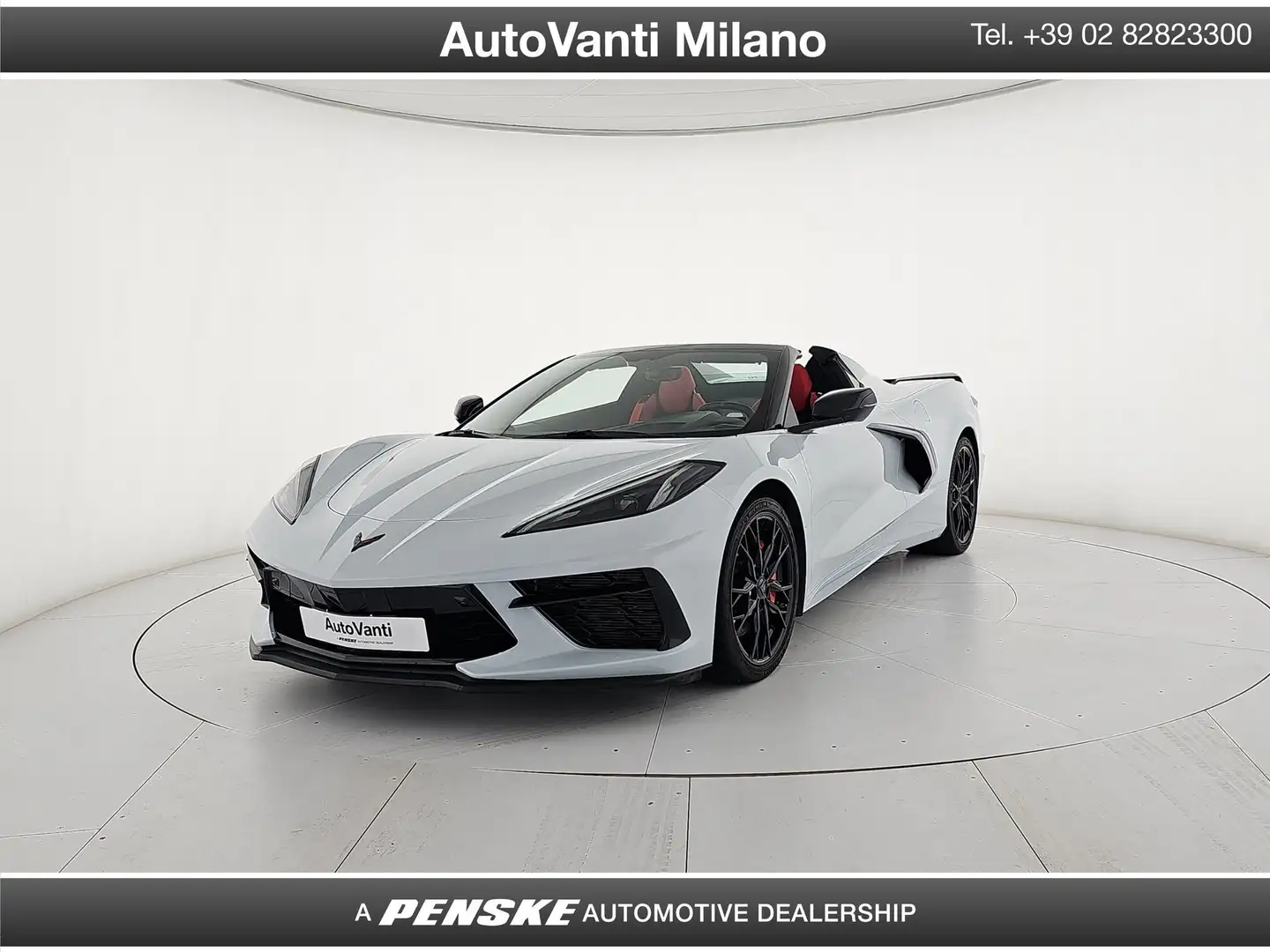 Corvette C8 C8 Stingray Cabrio 6.2 Blanc - 1