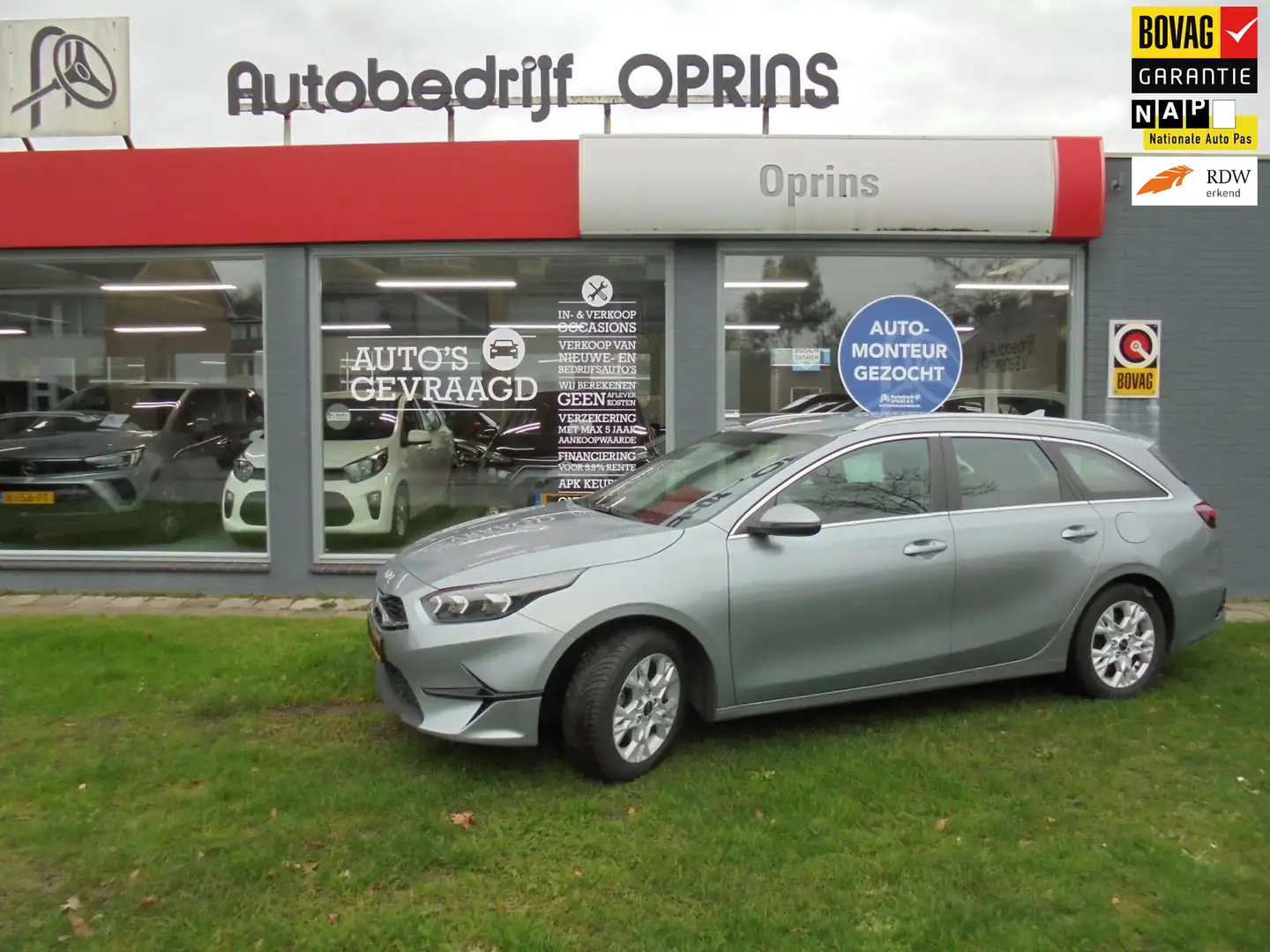 Kia Ceed SW / cee'd SW Sportswagon 1.5 T-GDi DynamicLine 5drs NL-Auto, Na Grijs - 1