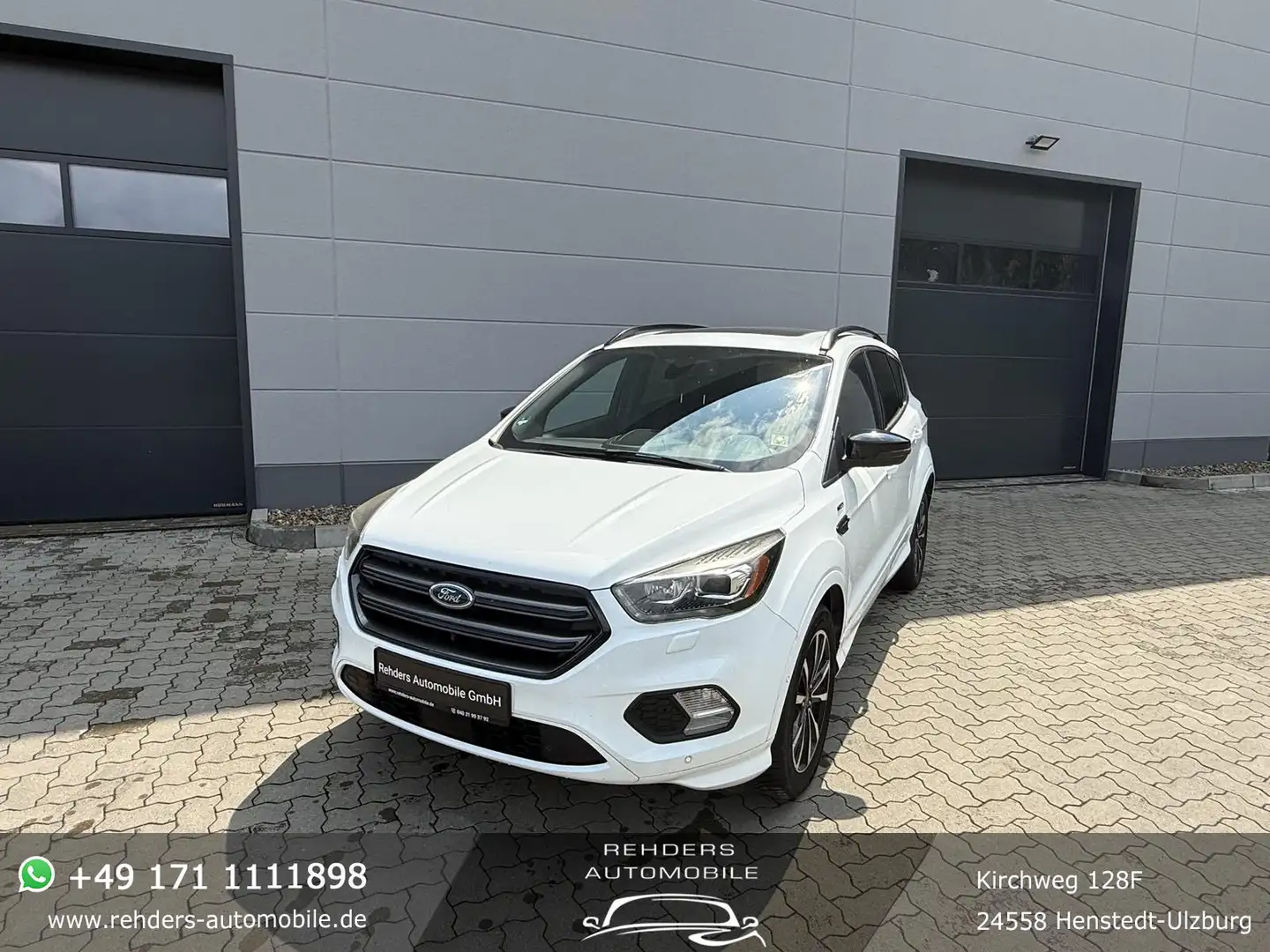 Ford Kuga ST-Line Pano Kamera Tempo LED 4x4 Winter Blanc - 1